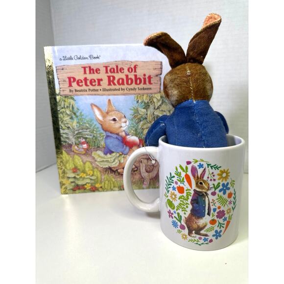 Peter Rabbit 2018 Movie Gift set.  Mug & plush by Dan Dee Collecters Choice - Picture 2 of 5